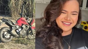 Recém-formada em Nutrição morre em acidente de motocicleta na BA-290, em Medeiros Neto